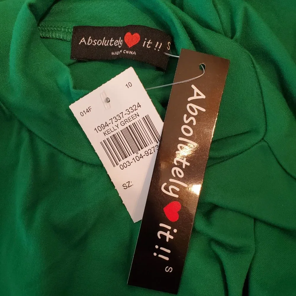 Absolutely Love It Green Short Sleeve Body Con Dress - Picture 7 of 10